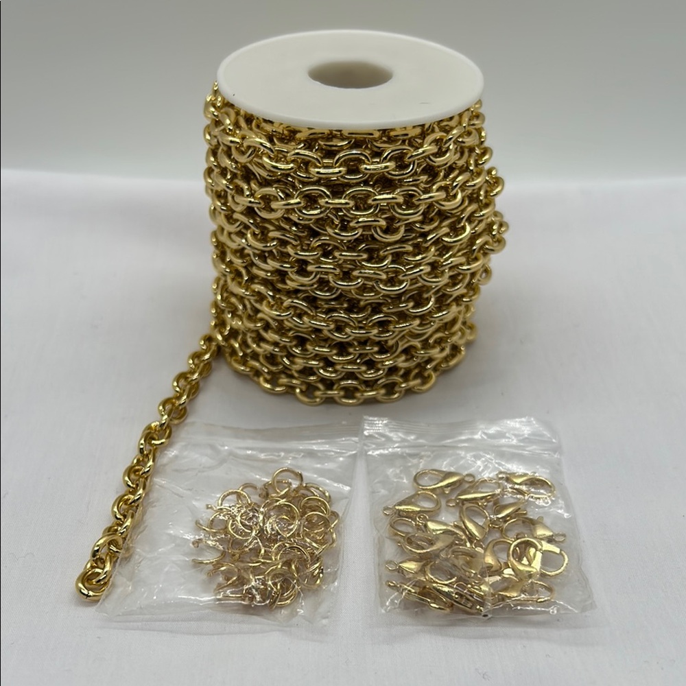 Elegant Gold Chain Jewelry Supplies